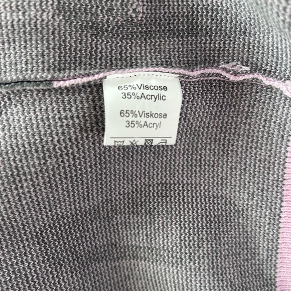 Grace Karin Pink Leopard Print Open Front Cardigan Size Small- Like New - Picture 4 of 4